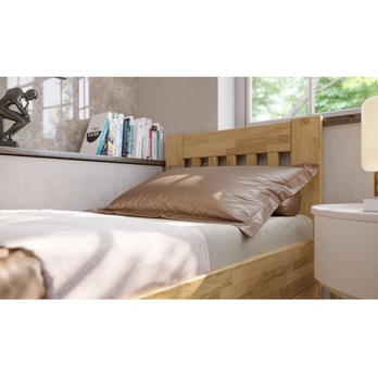 Posteľ APOLONIE BOX I dub, 90x200 cm 3