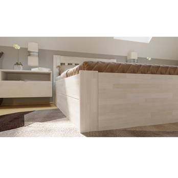Posteľ APOLONIE BOX I buk/biela, 120x200 cm 3