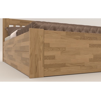 Posteľ APOLONIE BOX II dub, 140x200 cm 3