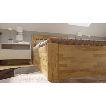 Posteľ APOLONIE BOX II dub, 140x200 cm 5