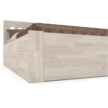 Posteľ APOLONIE BOX II buk/biela, 180x200 cm 5