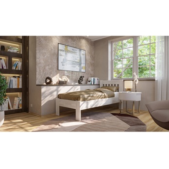 Posteľ APOLONIE I buk/biela, 100x200 cm 1