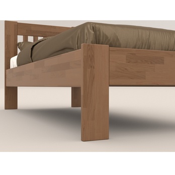 Posteľ APOLONIE I dub/svetlý orech, 80x200 cm 4