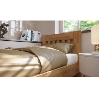 Posteľ APOLONIE I dub/svetlý orech, 80x200 cm 5