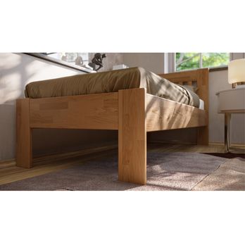 Posteľ APOLONIE I dub/svetlý orech, 80x200 cm 6