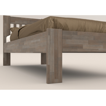 Posteľ APOLONIE I buk/sivá, 90x200 cm 4