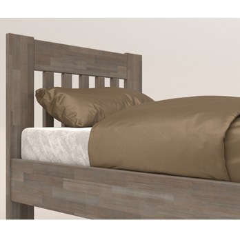 Posteľ APOLONIE I buk/sivá, 90x200 cm 5