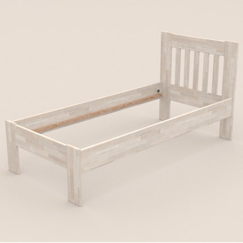 Posteľ APOLONIE I buk/biela, 100x200 cm 2