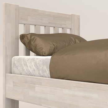 Posteľ APOLONIE I buk/biela, 100x200 cm 3