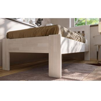 Posteľ APOLONIE I buk/biela, 100x200 cm 5