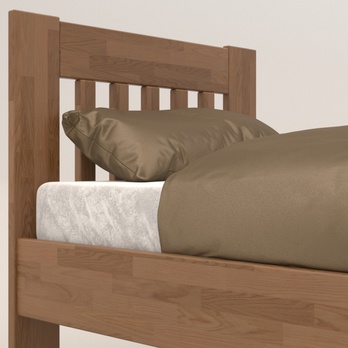 Posteľ APOLONIE I dub/svetlý orech, 100x200 cm 4