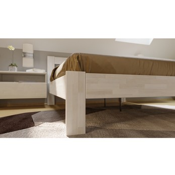 Posteľ APOLONIE II buk/biela, 180x200 cm 5