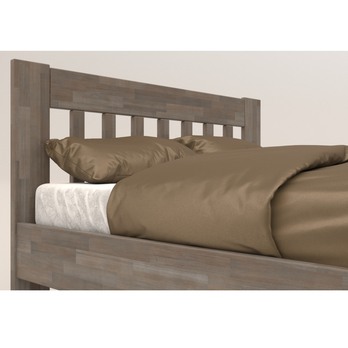 Posteľ APOLONIE II buk/sivá, 140x200 cm 6