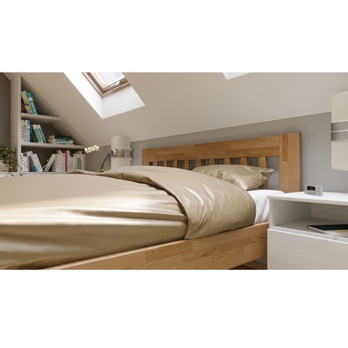 Posteľ APOLONIE II dub/svetlý orech, 180x200 cm 5