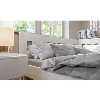 Rohová posteľ APOLONIE pravá, buk/biela, 160x200 cm 6