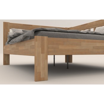 Rohová posteľ APOLONIE buk/pravá, 160x200 cm 3