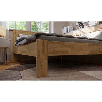 Rohová posteľ APOLONIE dub/pravá, 160x200 cm 6