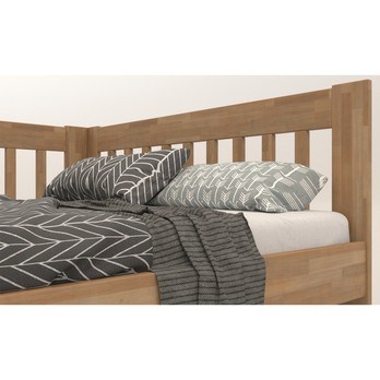 Rohová posteľ APOLONIE buk/ľavá, 160x200 cm 4