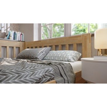 Rohová posteľ APOLONIE buk/ľavá, 160x200 cm 6