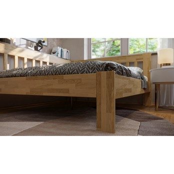 Rohová posteľ APOLONIE dub/ľavá, 180x200 cm 5