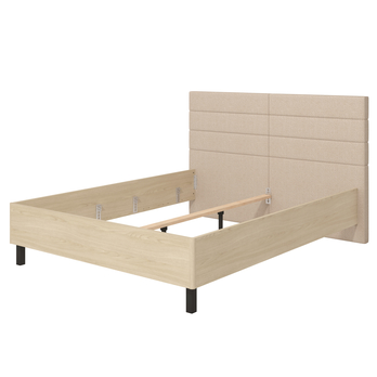 Posteľ ARABELA dub sonoma/béžová, 160x200 cm 2