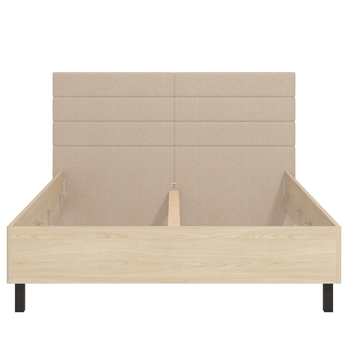 Posteľ ARABELA dub sonoma/béžová, 160x200 cm 3