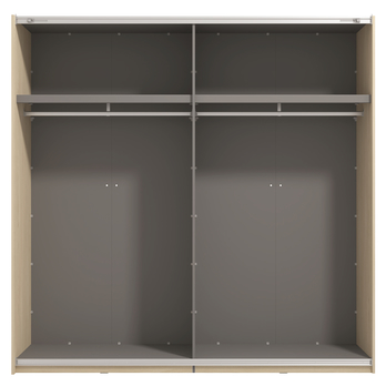 Šatníková skriňa ARABELA dub sonoma 2