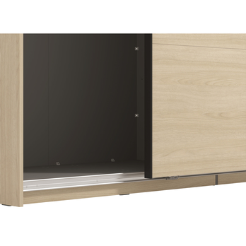 Šatníková skriňa ARABELA dub sonoma 4