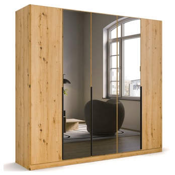 Šatníková skriňa ARCENIA II dub artisan 3