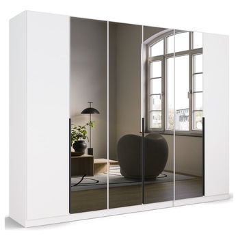 Šatníková skriňa ARCENIA III alpská biela 3