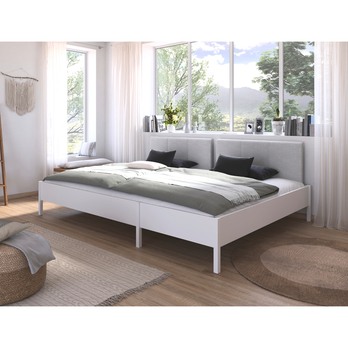 Rodinná posteľ AREM III alpská biela, 270x200 cm 1