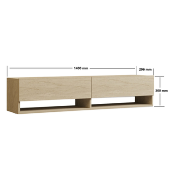 TV stolík ARGES travertín 4