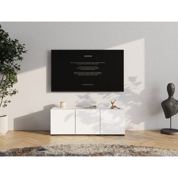 TV komoda ARGYLL 115 3D biela 1