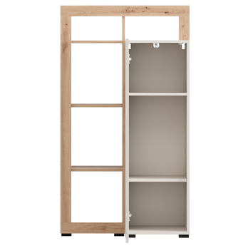 Komoda ARGYLL 138 1D kašmírová/dub artisan 2