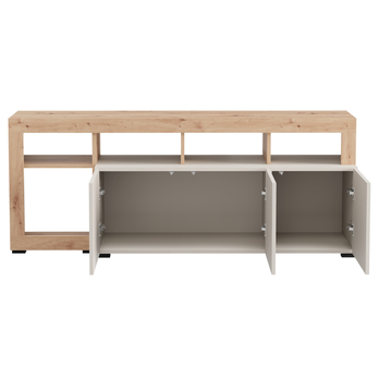TV komoda ARGYLL 154 3D kašmírová/dub artisan 2