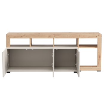 TV komoda ARGYLL 154 3D kašmírová/dub artisan 7