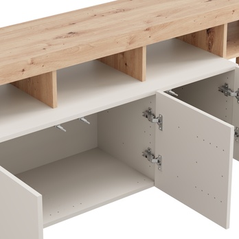 TV komoda ARGYLL 154 3D kašmírová/dub artisan 8