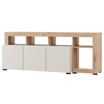 TV komoda ARGYLL 154 kašmírová/dub artisan 4