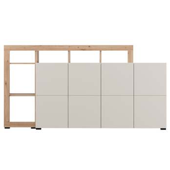 TV komoda ARGYLL 154 kašmírová/dub artisan 5
