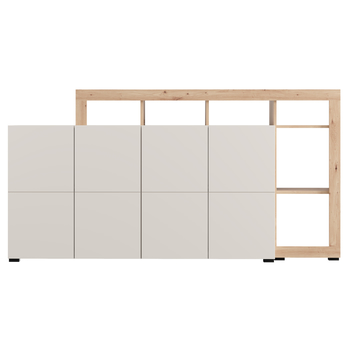 TV komoda ARGYLL 154 kašmírová/dub artisan 6