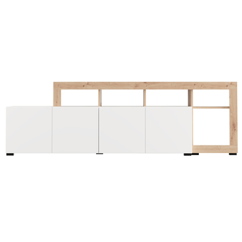 TV komoda ARGYLL 192 2Z biela/dub artisan 6
