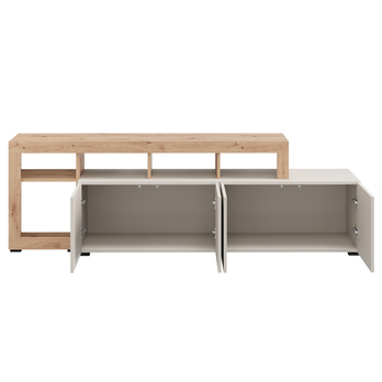 TV komoda ARGYLL 192 kašmírová/dub artisan 2