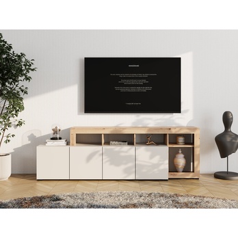 TV komoda ARGYLL 192 kašmírová/dub artisan 3