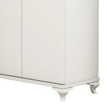 Skrinka na topánky/komoda ARI biela 3