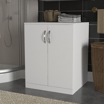 Kúpeľňová skrinka na práčku ARIZONA III biela 2