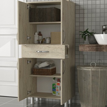 Kúpeľňová skrinka ARIZONA VI béžová/travertín 5