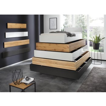 Čelo postele ARIZONA biela, šírka 125 cm 2