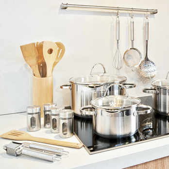 Sada koreničiek ARLETTE nehrdzavejúca oceľ , 4 ks 1