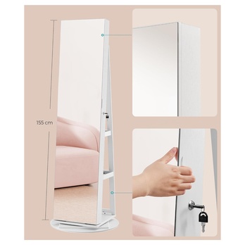 Stojan na šperky ARMOIR biela 3