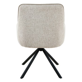 Jedálenská stolička ARNEA I cappuccino/béžová 2